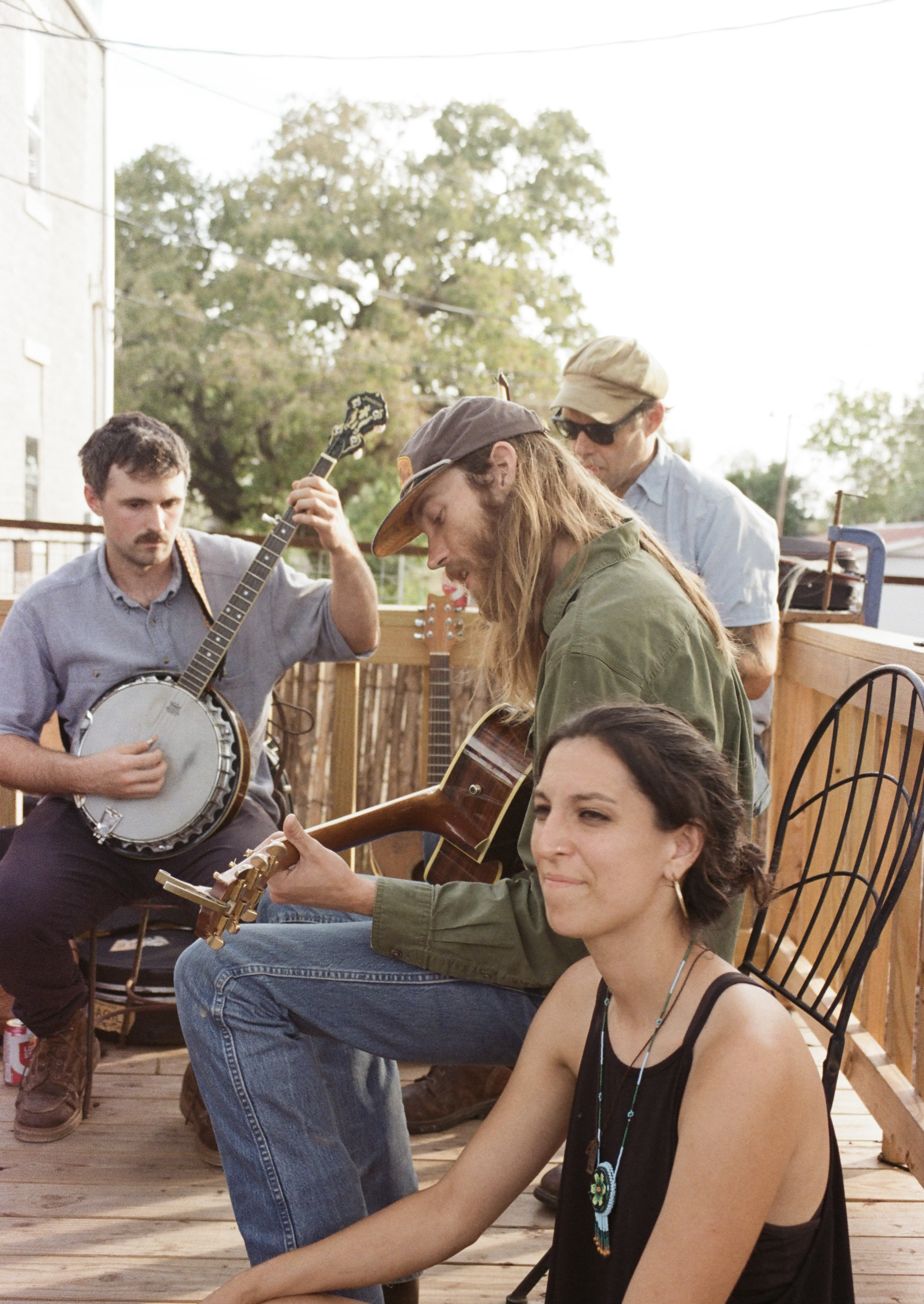 Tim Bentley with guitar